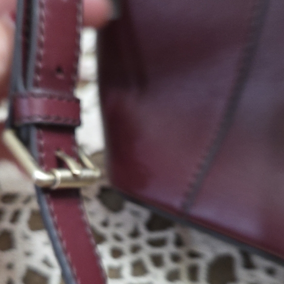 Etienne Aigner Deep Purple Crossbody Bag - Picture 3 of 10